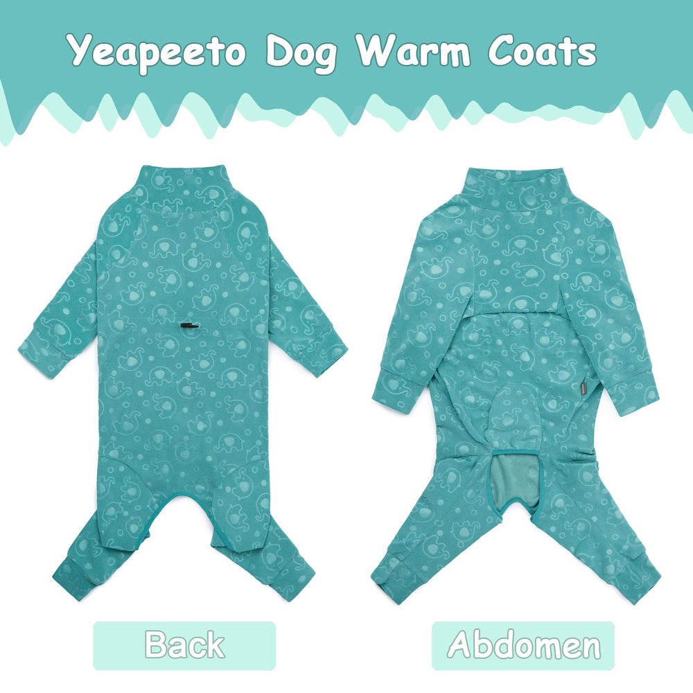 Yeapeeto, diseño cuatro patas, viste el cuerpo completo para mayor protección.