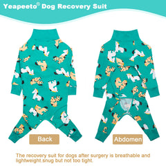 Yeapeeto vestido recuperación evita el cono, permitiendo comer y moverse con naturalidad.