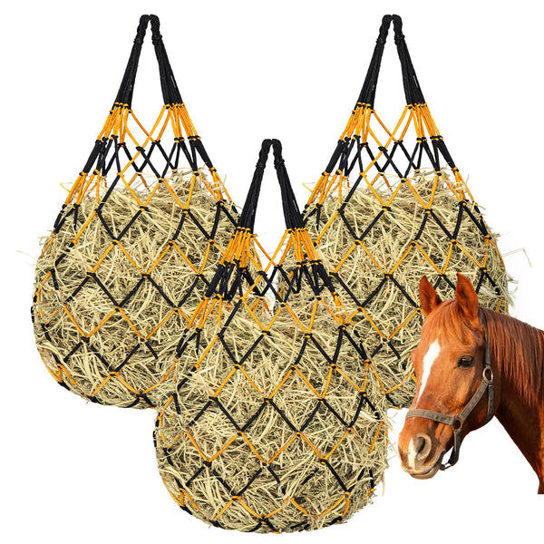 Bolsas de heno YedsIntu para caballo, 40 pulgadas, uso práctico.