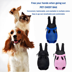 Yehenarn Mochila portadora de mascotas, cierres de seguridad para paseos sin preocupaciones.