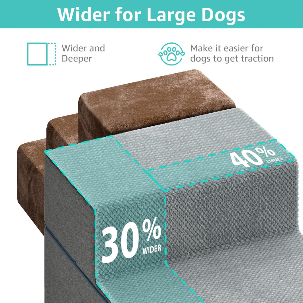 YENING escalones para perros grandes, segundo peldaño, proporciona soporte estable
