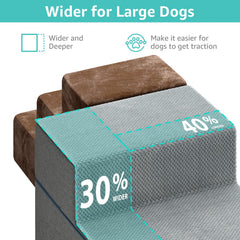 YENING escalones para perros grandes, segundo peldaño, proporciona soporte estable