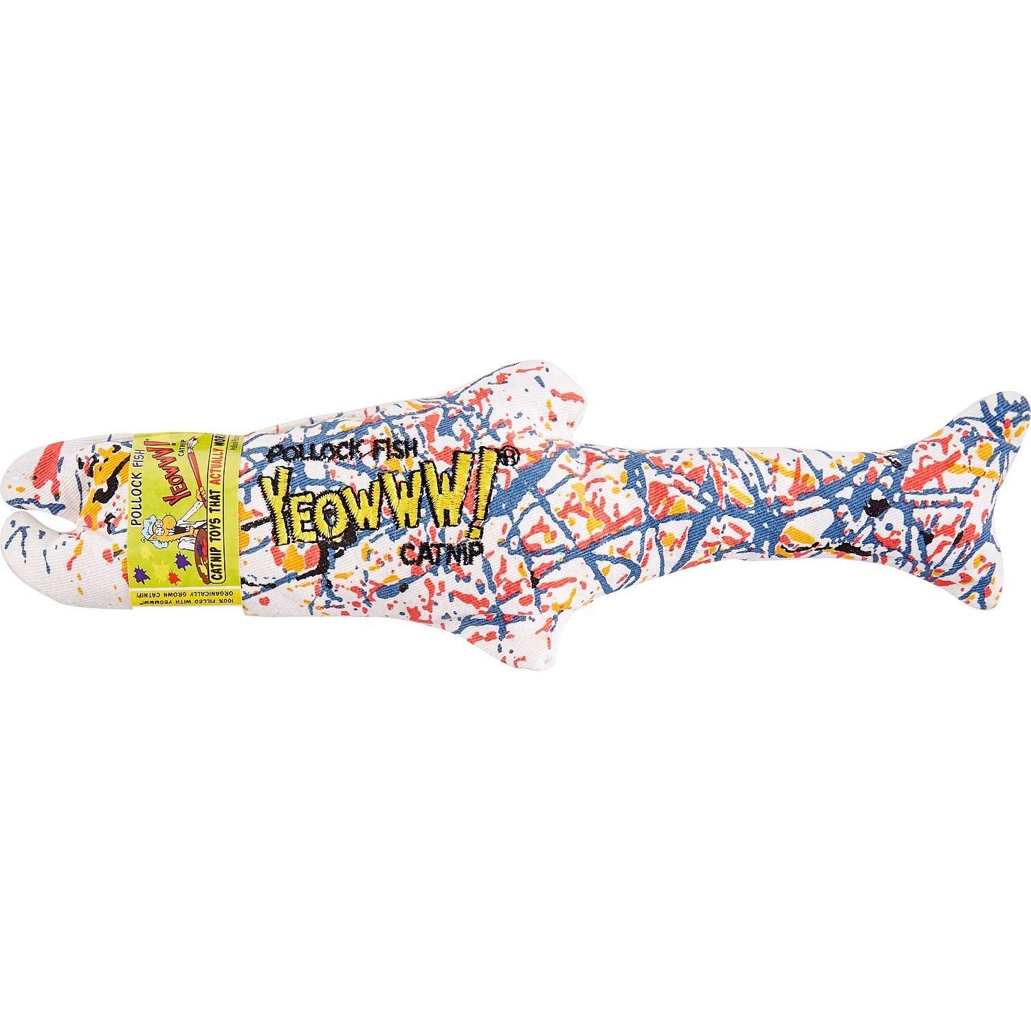 Yeowww! Pollock, pez de catnip para mordiscos y patadas juguetonas.