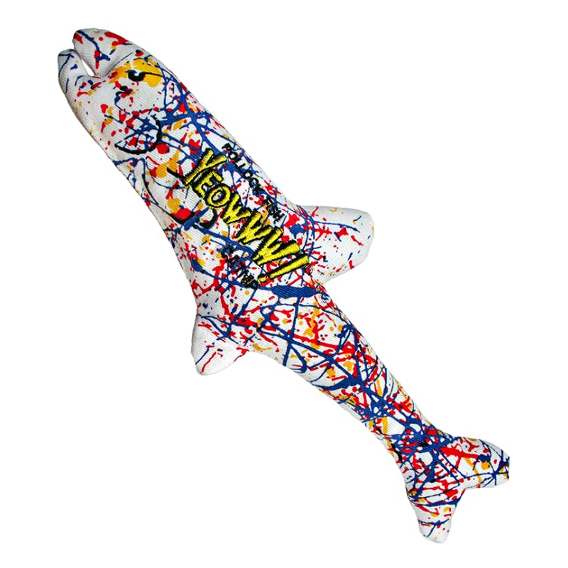 Yeowww! Pollock pez, diez pulgadas, para estimulación y ejercicio felino