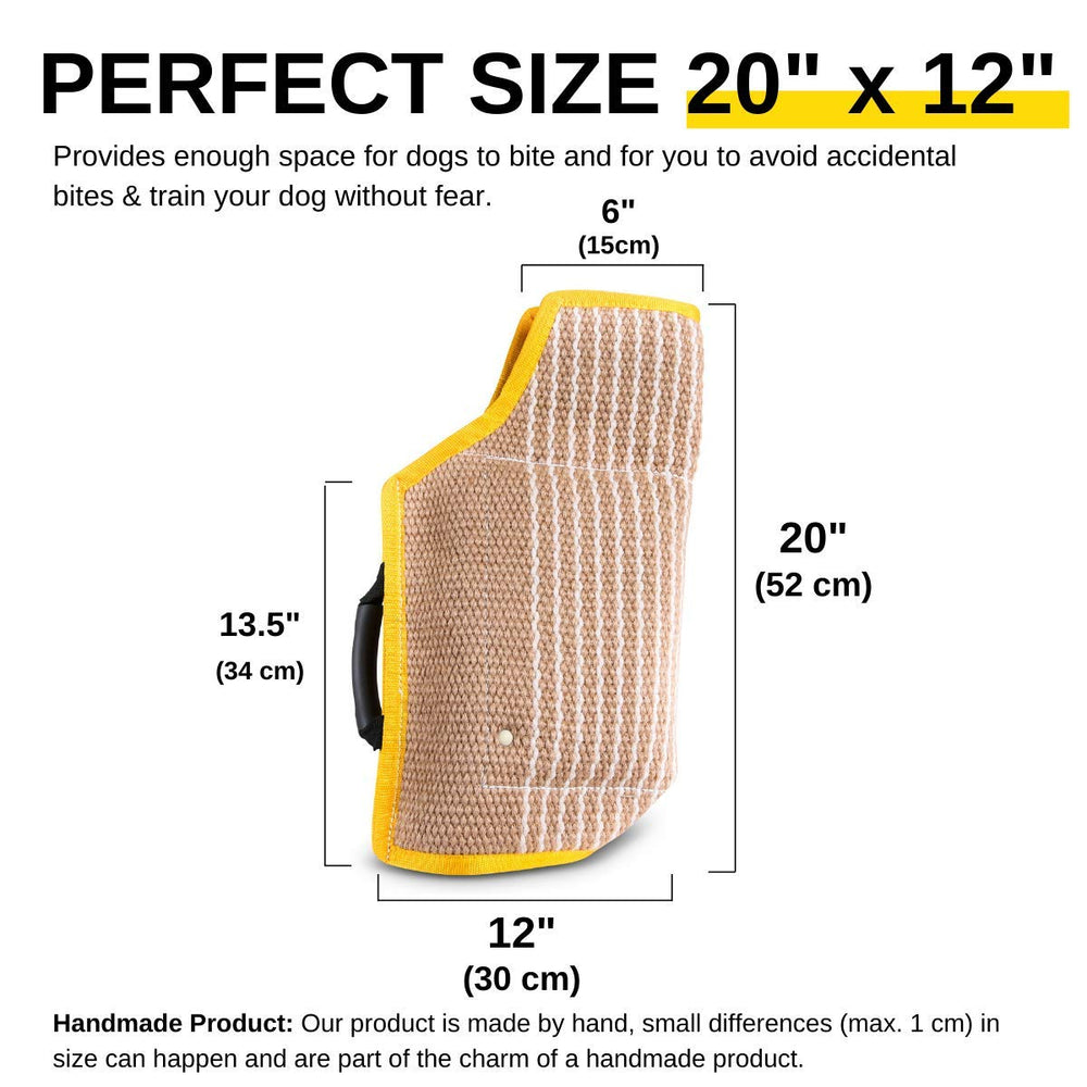 YES4QUALITY material-juta-de-alta-resistencia: longevidad ante mordidas fuertes.