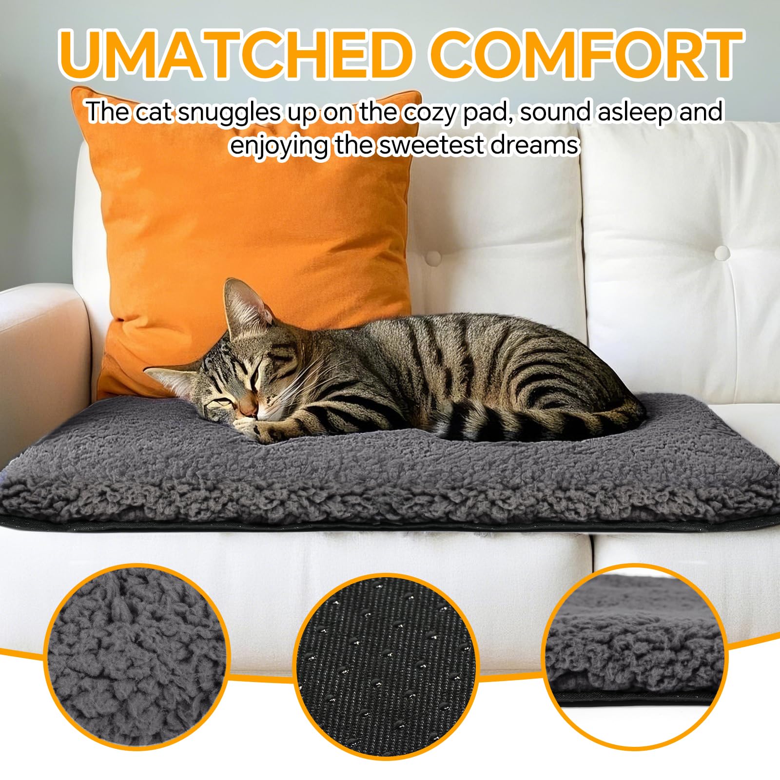 Yet Feng base impermeable para cama de mascotas, evita filtraciones