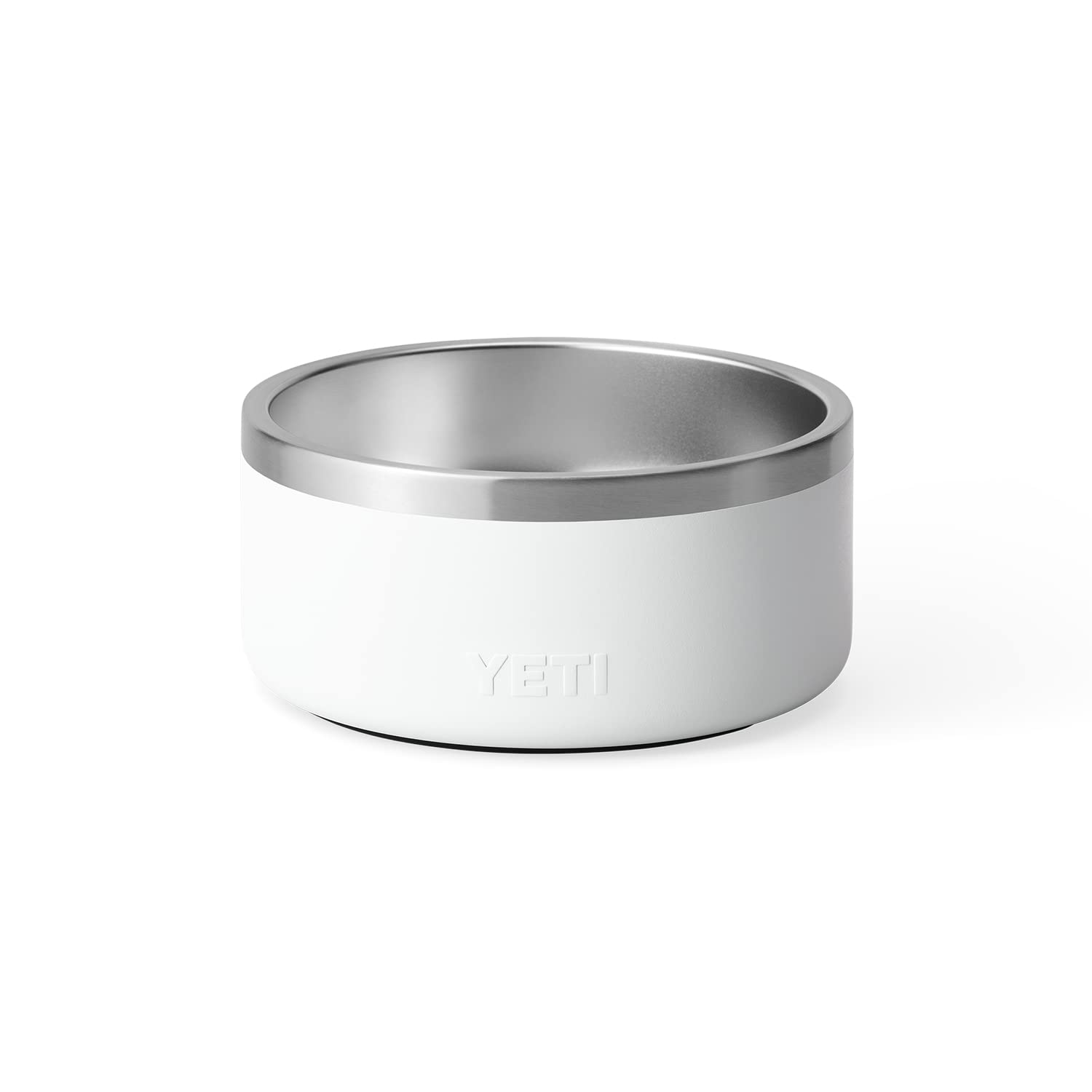 YETI Boomer 4 con anilla antideslizante para evitar movimientos durante la comida.