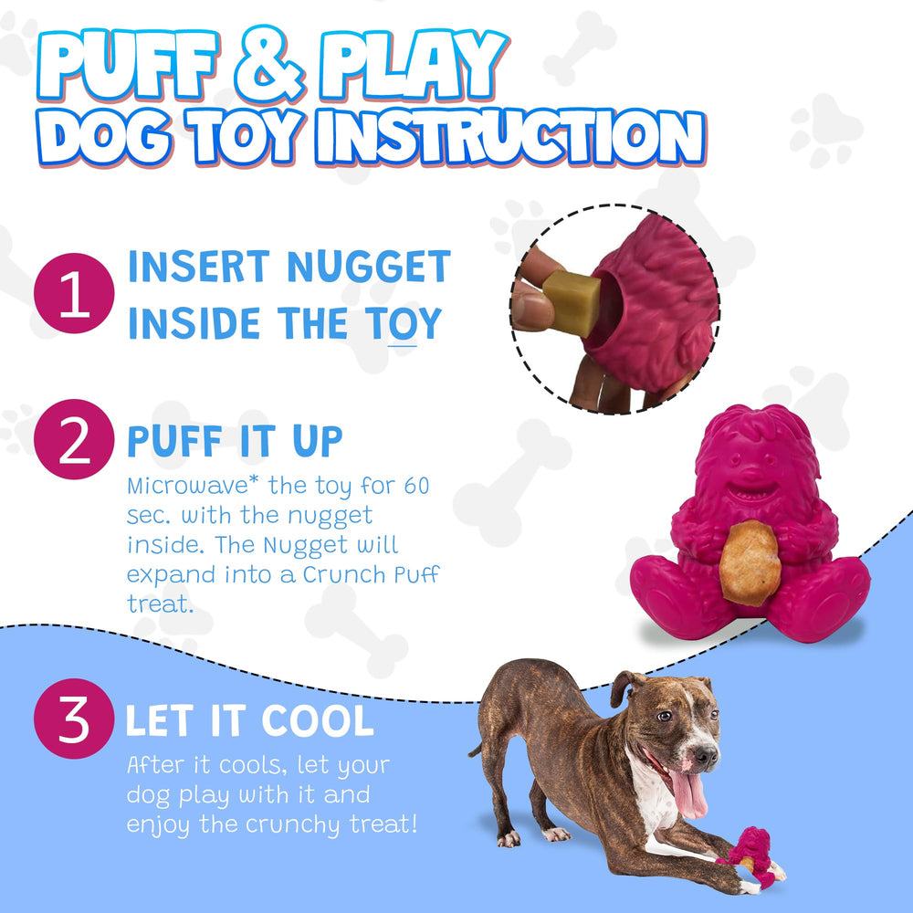 Yeti Puff and Play: juguete para perro en color naranja atrae atención