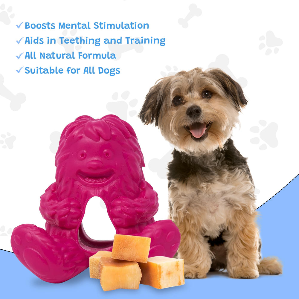 Yeti Puff and Play: juguete para perro en color rosa para mayor diversión