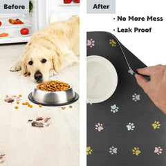 Yetstock mat fácil de limpiar y guardar, ideal para hogares ocupados