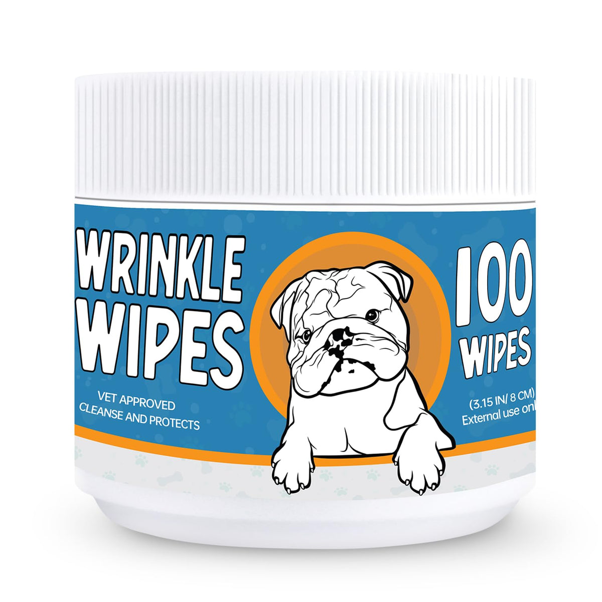 Yibesi Bulldog envase: almacenamiento práctico para pliegues y limpieza diaria
