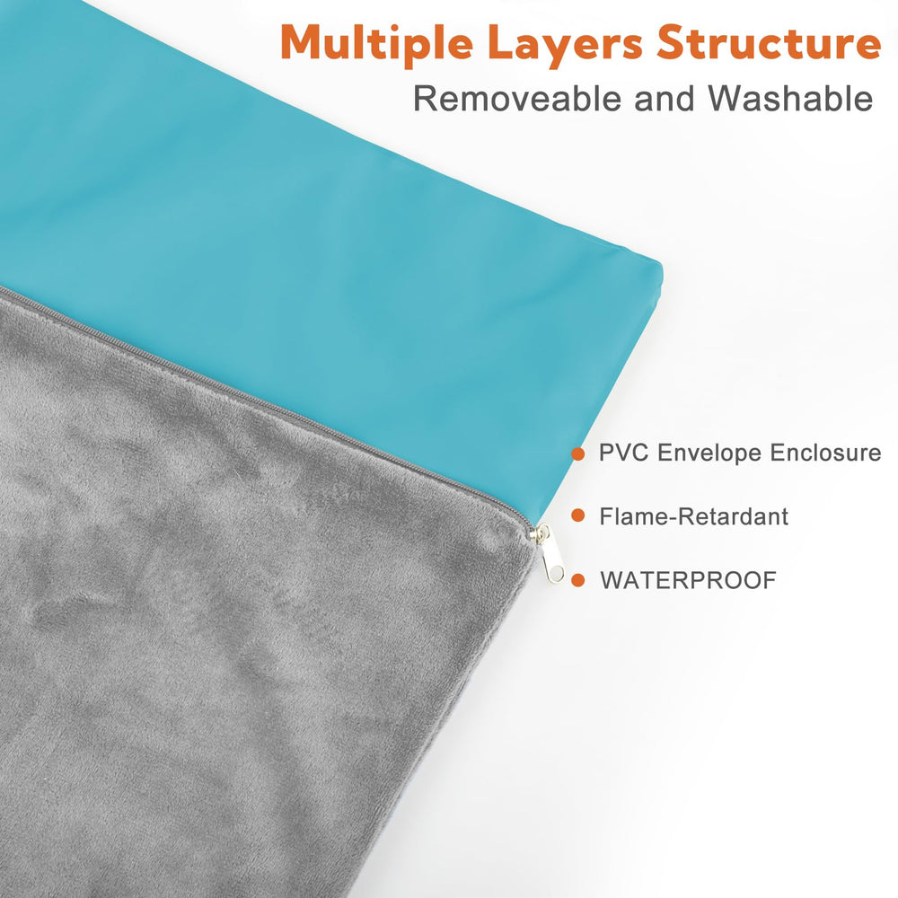 Funda suave lavable de Yicostar para mayor comodidad y limpieza.
