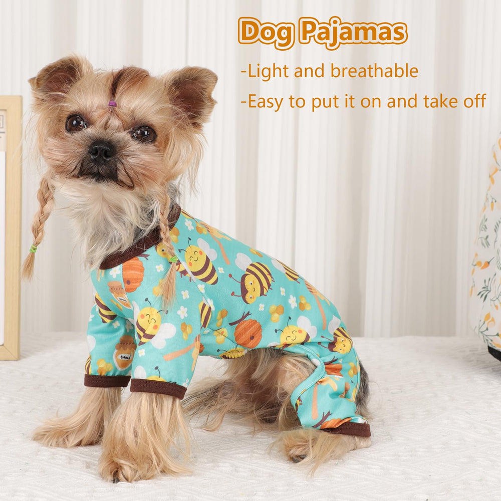 Pijama Yikeyo con bordes en puños, ajuste seguro.