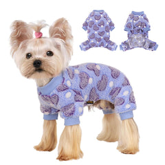 Pijama Yikeyo para perro pequeño, frente cómodo para dormir