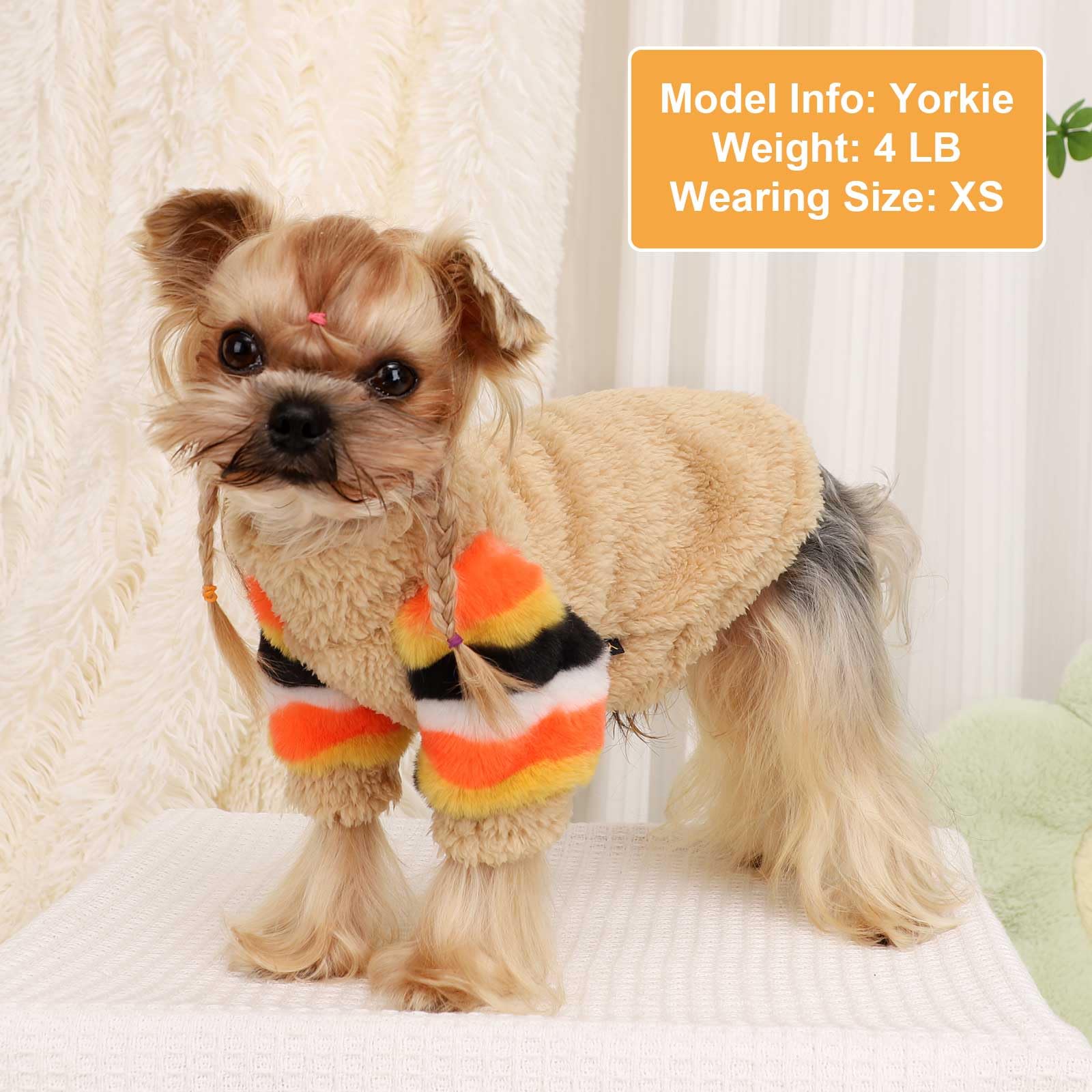 Yikeyo sudadera para perros pequeños, uso diario y salidas, cómodo y práctico.