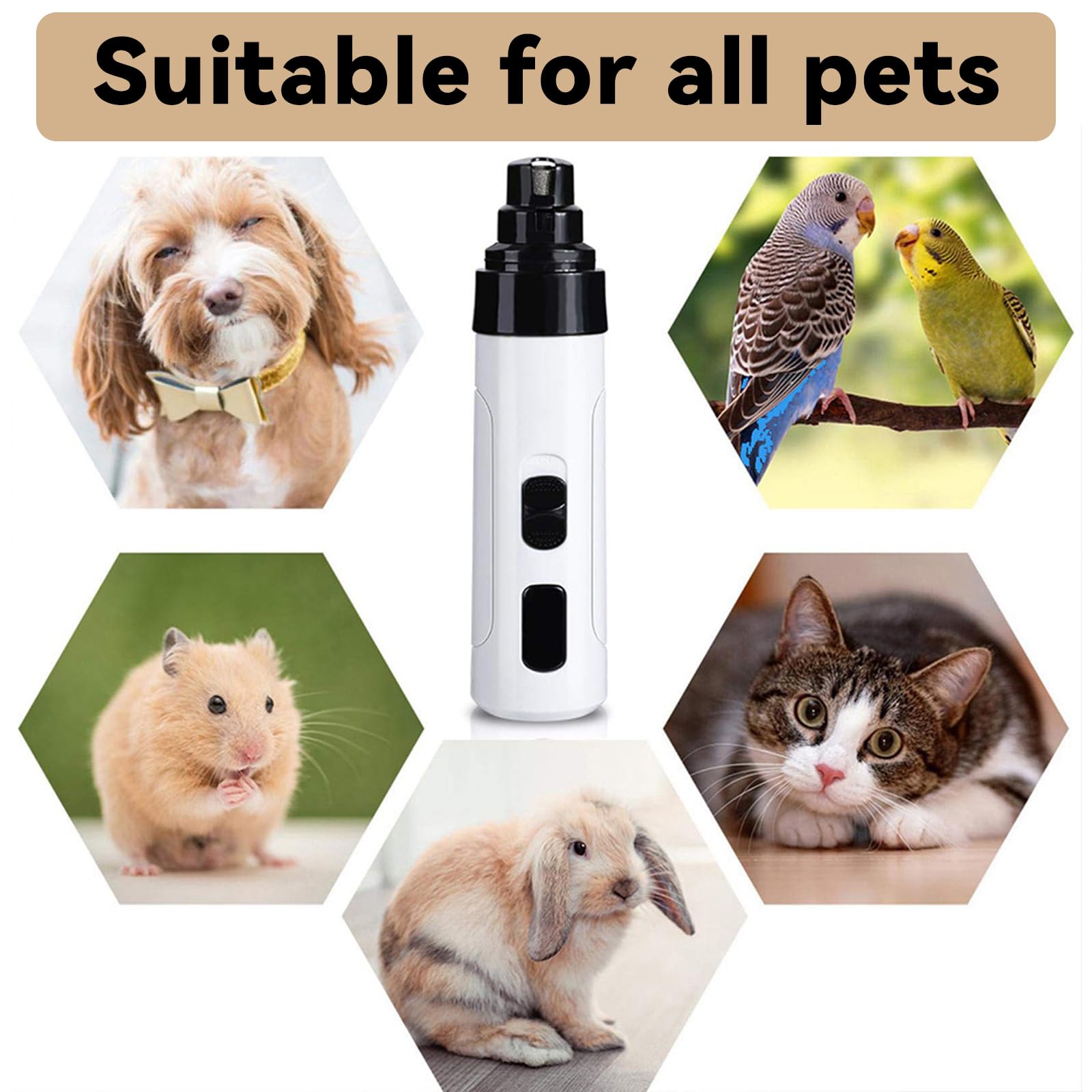 Regalo ideal para amantes de mascotas: Yikuhot Lijadora de Uñas.