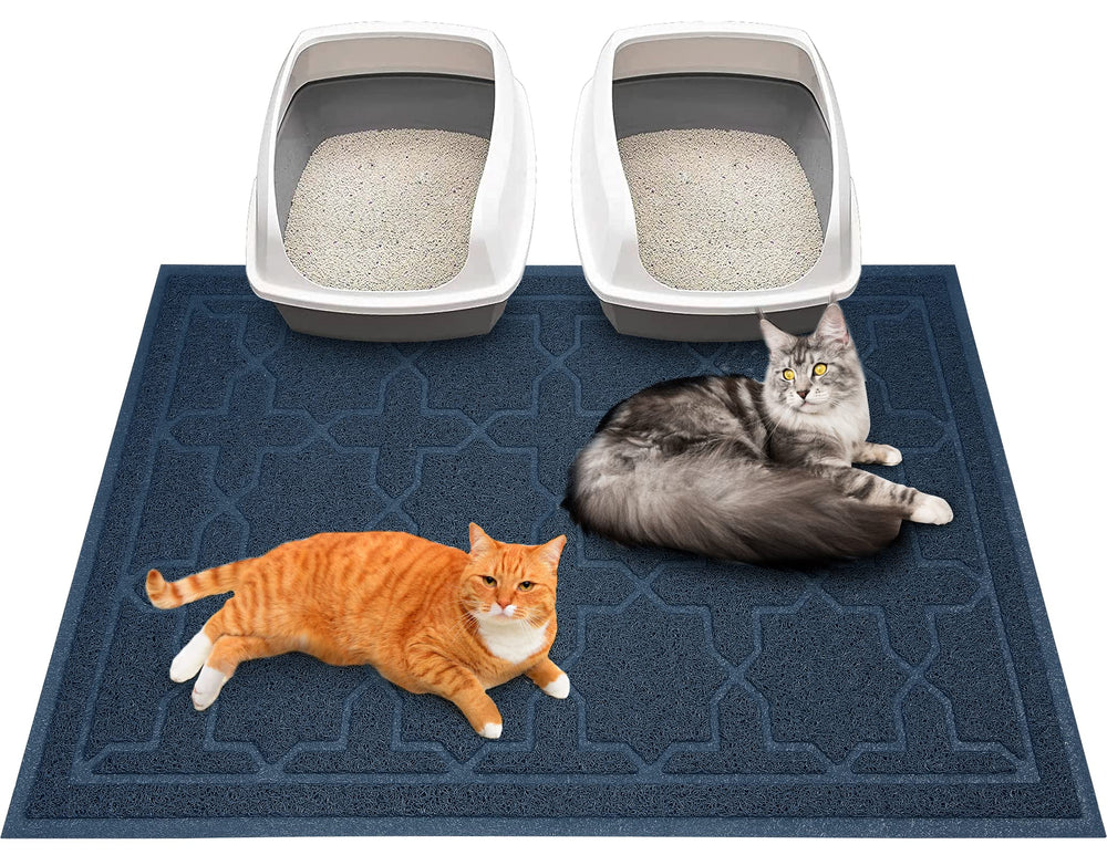Alfombra Yimobra para caja de arena, 47x36 pulgadas, captura arena y reduce derrames