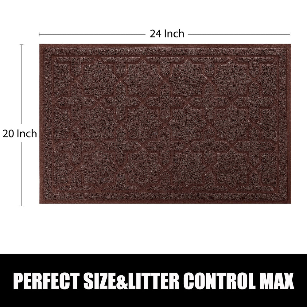 Ideal bajo la caja de arena, reduce desorden en el suelo.