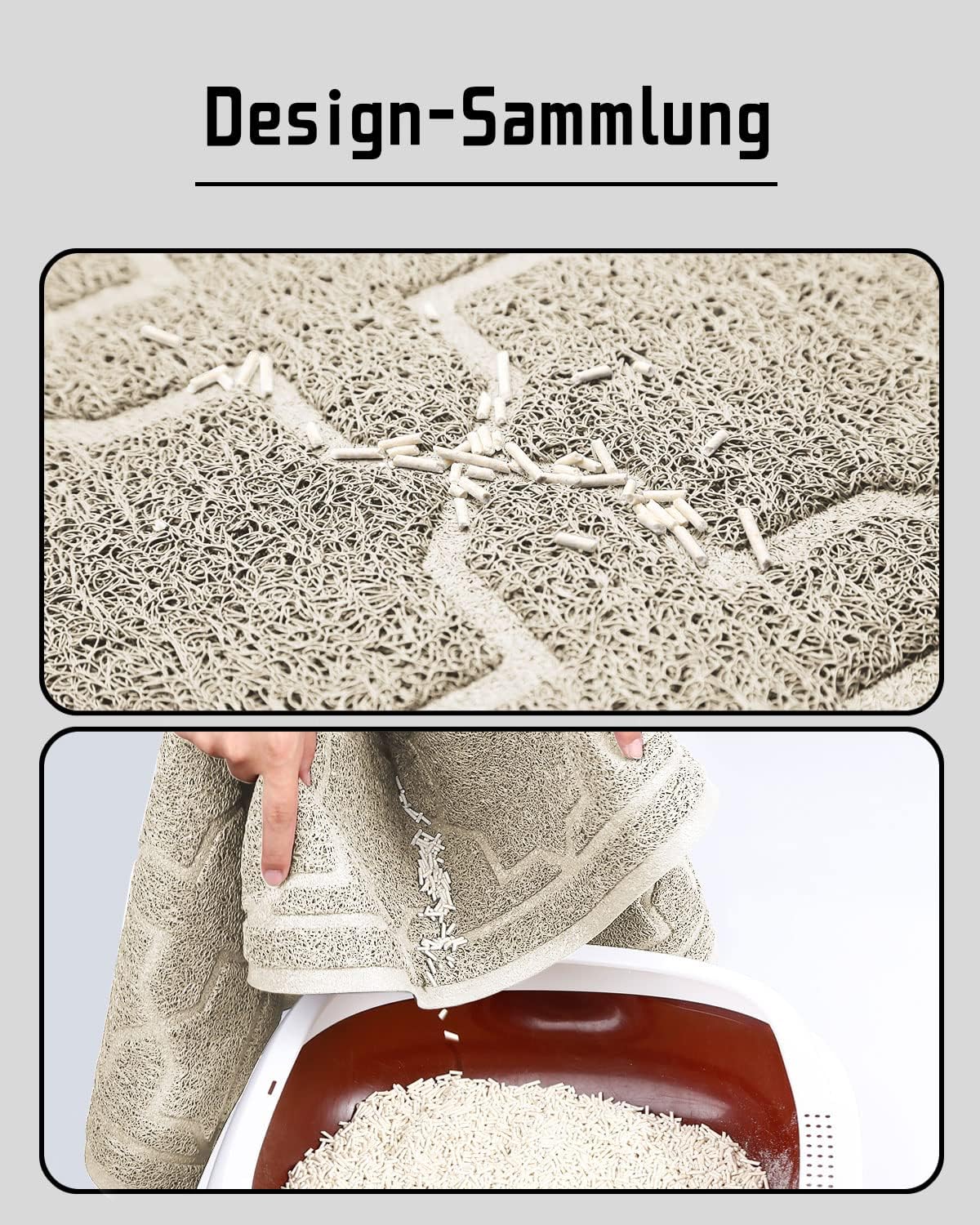 Base impermeable de la alfombrilla Yimobra protege el suelo