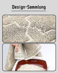 Base impermeable de la alfombrilla Yimobra protege el suelo