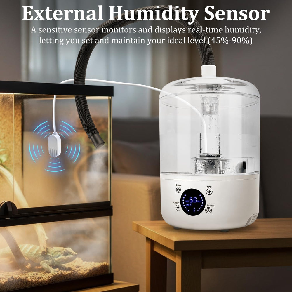 YINDUZ humidificador reptil sensor de humedad externo para control automático