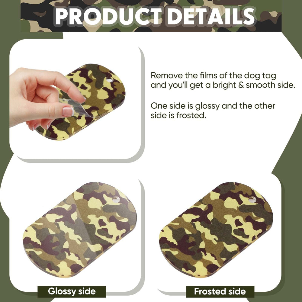Diseños camuflaje Yinkin en cinco patrones, fácil de coordinar con atuendos variados.