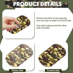 Diseños camuflaje Yinkin en cinco patrones, fácil de coordinar con atuendos variados.
