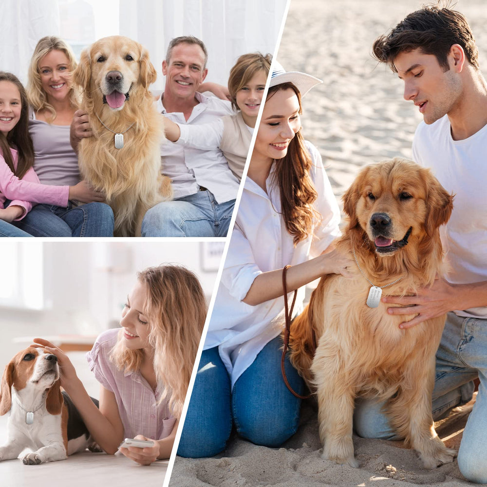Yinkin etiquetas de perro multiusos para personalización de accesorios.