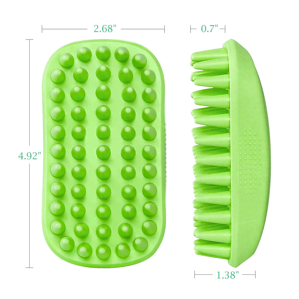 Cepillo para gatos y perros, ideal para deslanar durante el baño