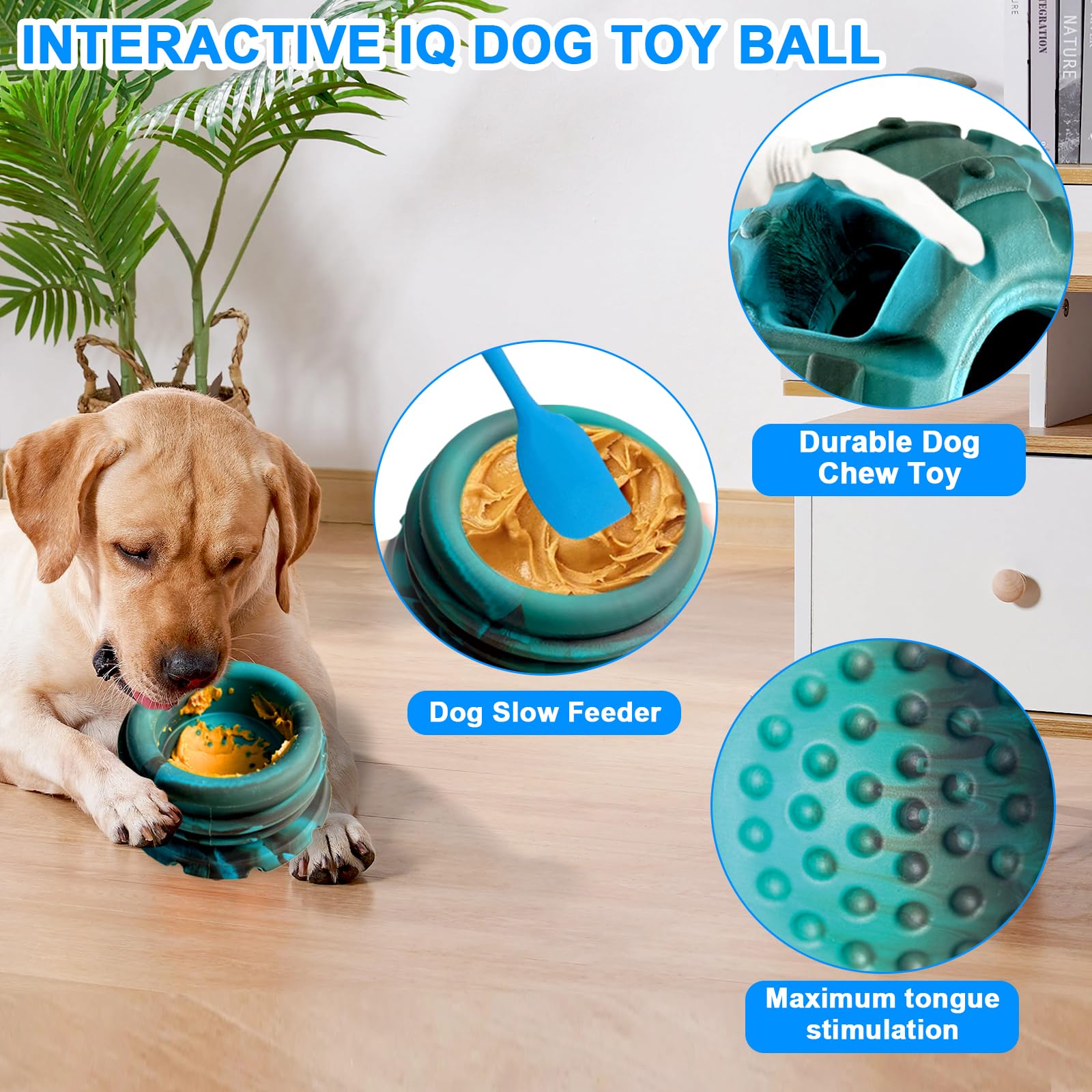 Bola interactiva de Yipetor que fomenta juego y ejercicio mental.