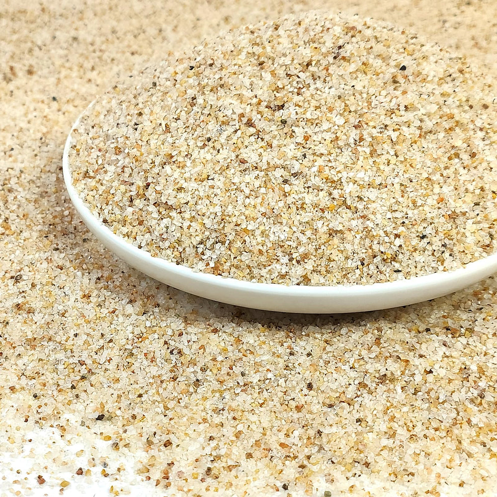 YISZM arena para acuario beige, realza el aspecto natural y ofrece un sustrato estable.