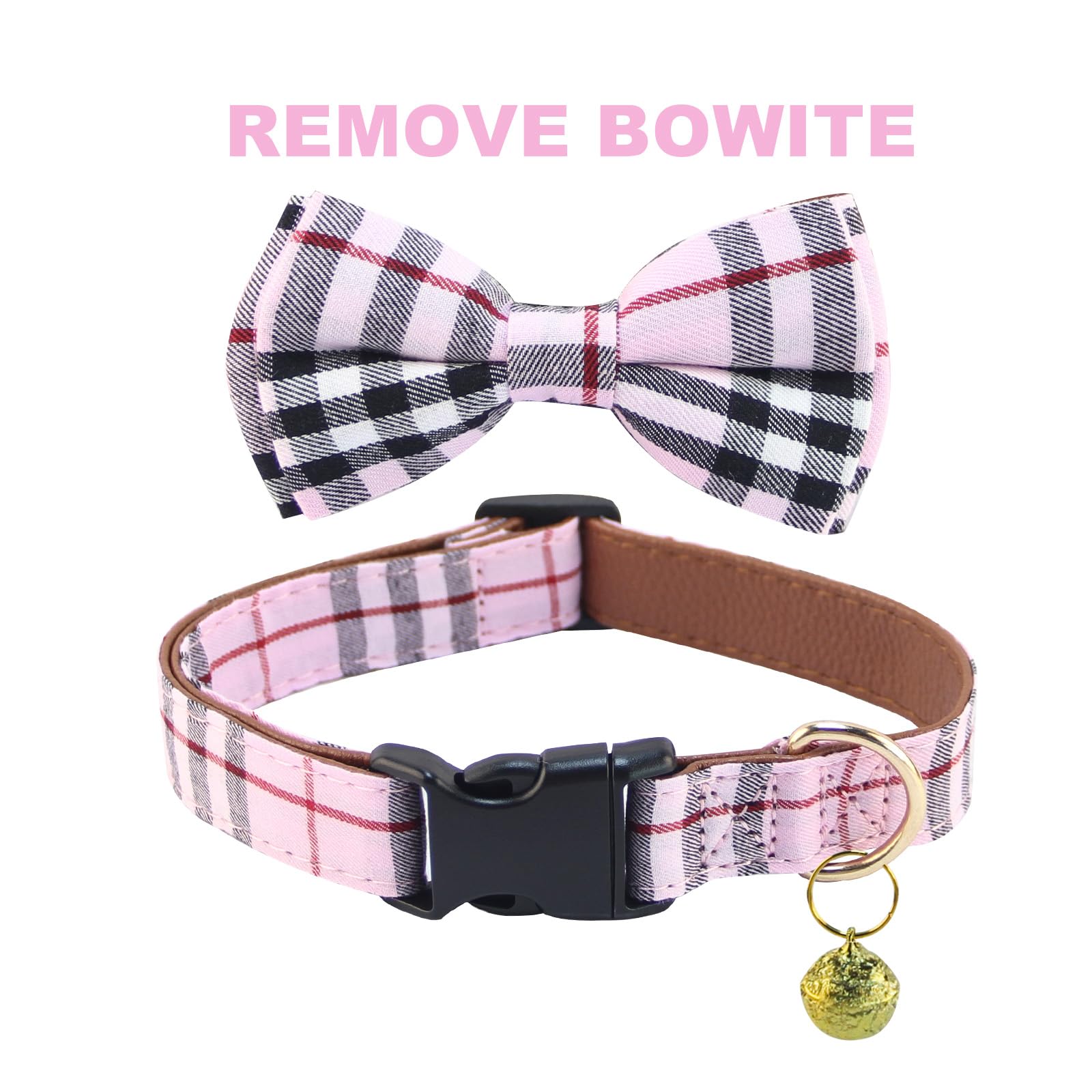 Yizepet collar de algodón natural, tela suave para piel sensible.