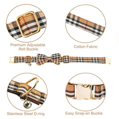 Collar Yizepet con herraje metálico: seguridad y durabilidad en cada uso.