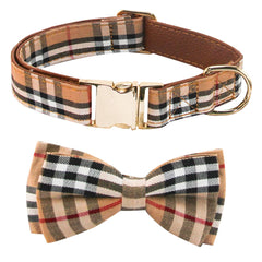 Collar Yizepet con lazo clásico para mascotas: cómodo y duradero.