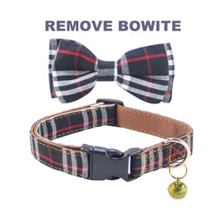 Yizepet collar-pajarita campana-removible: campana útil para ubicar a tu mascota