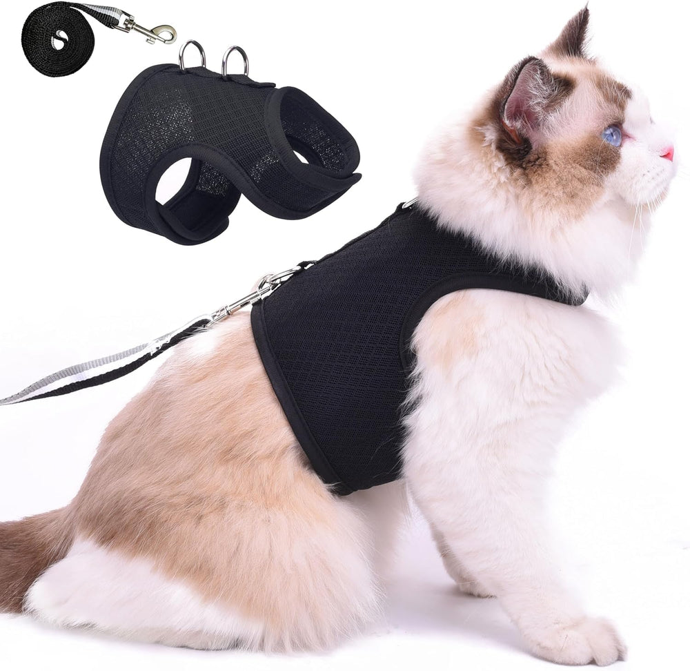 Arnés YIZHI MIAOW con malla transpirable para paseos cómodos