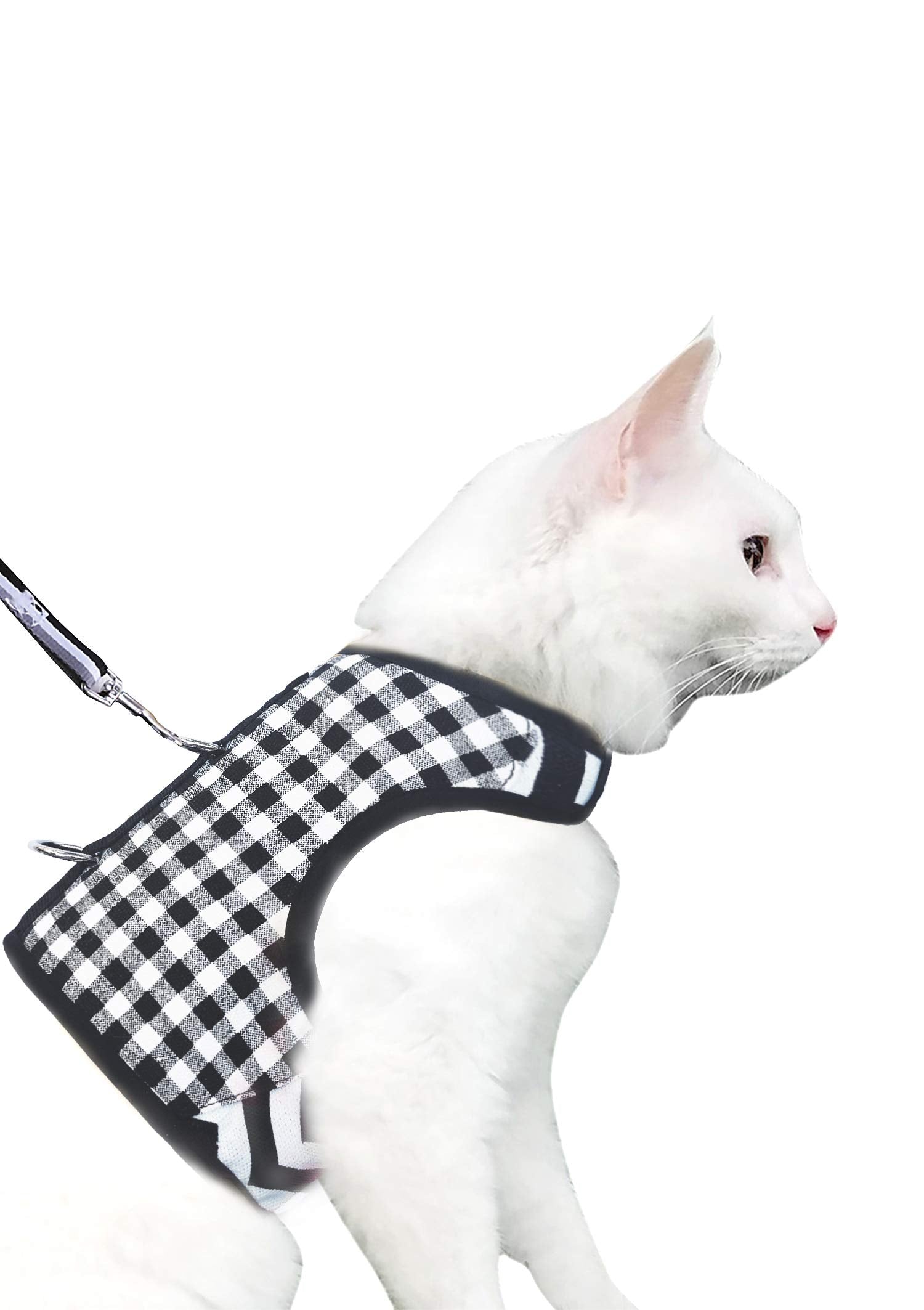 Arnés para gato anti fuga de YIZHI MIAOW, seguro y cómodo para paseos al aire libre