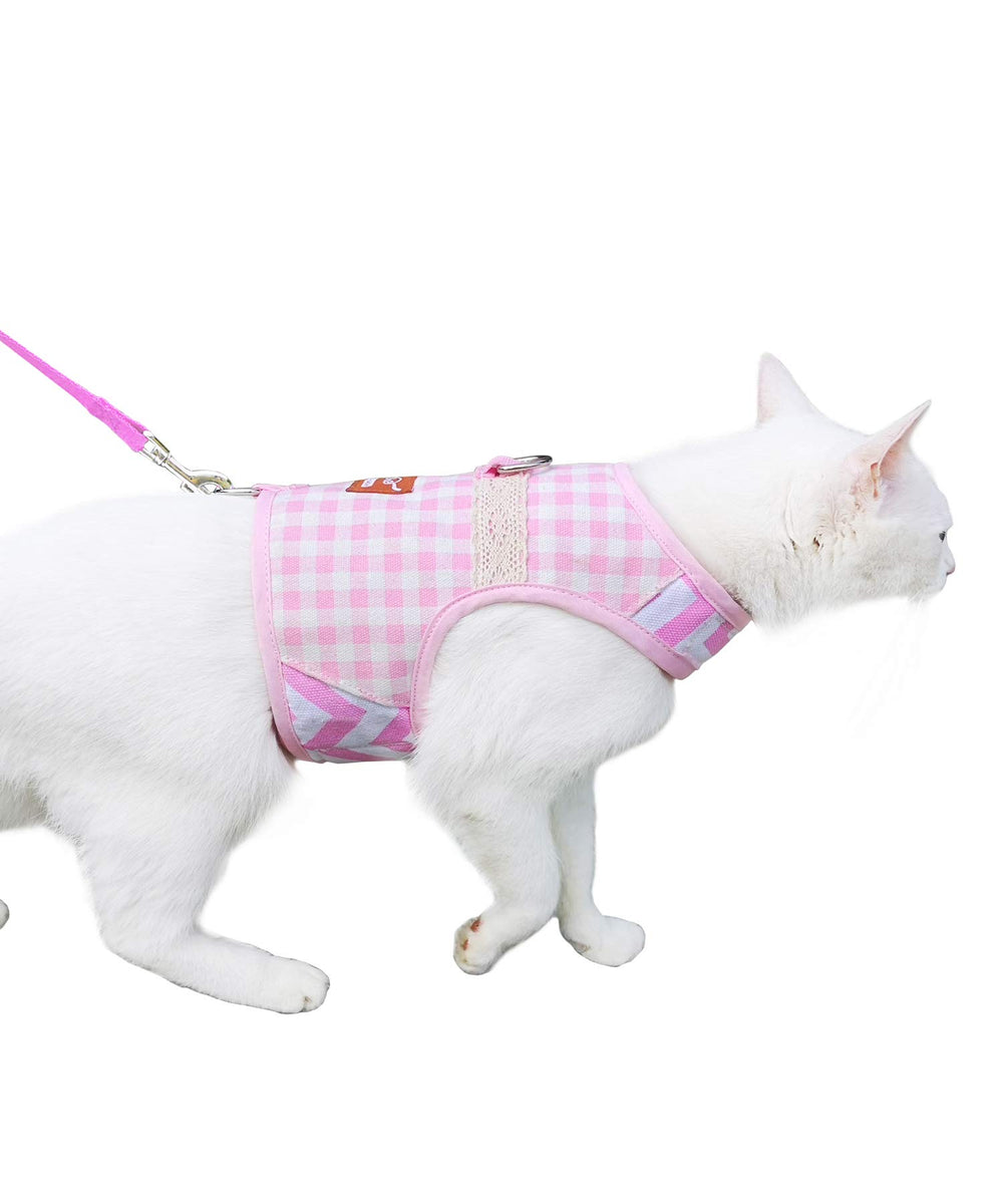 Arnés Yizhi Miaow para gato, paseo seguro y sin escapes.