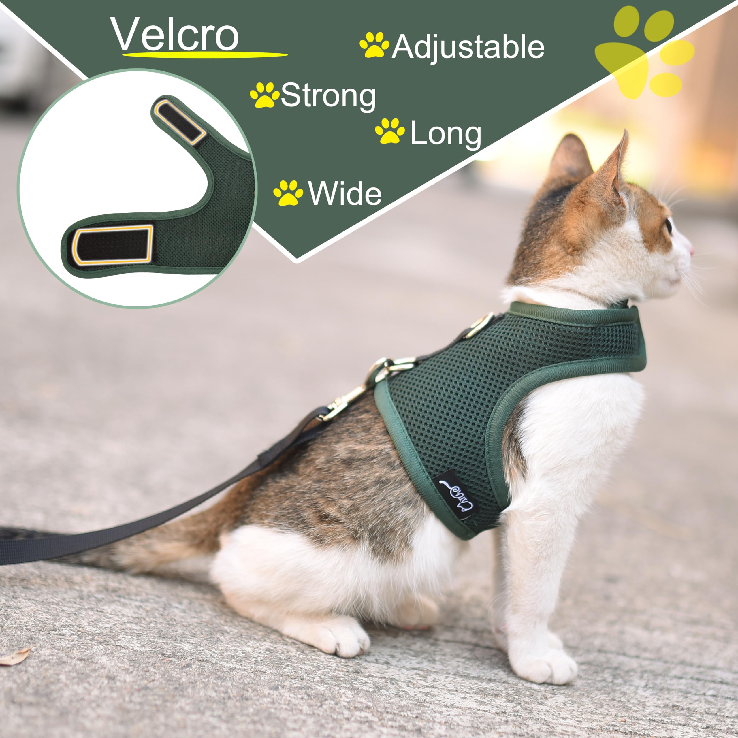 Arnés para gatos talla extra grande YIZHI MIAOW