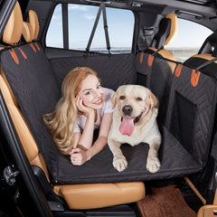 YJGF extensor asiento trasero para perros, convierte el coche en cama cómoda.