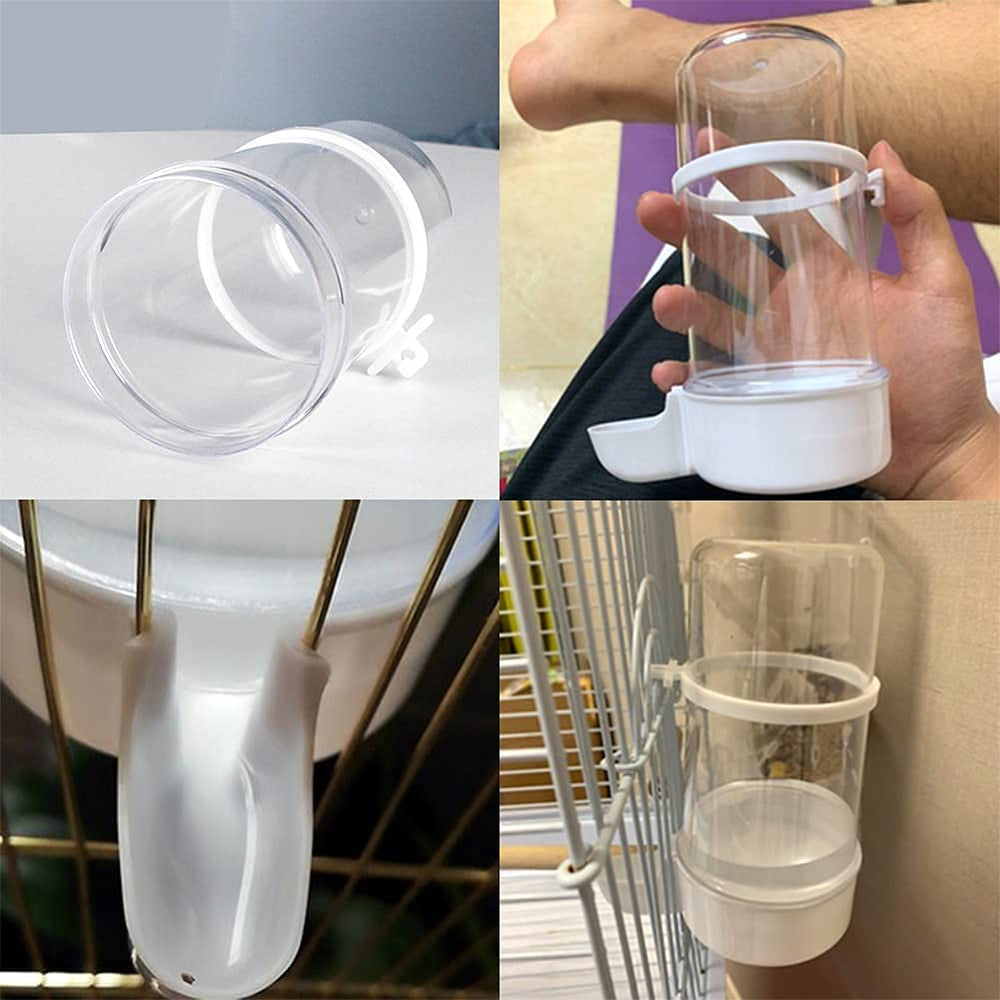 YJJKJ dispensador-agua aves jaula, duradero y no toxico