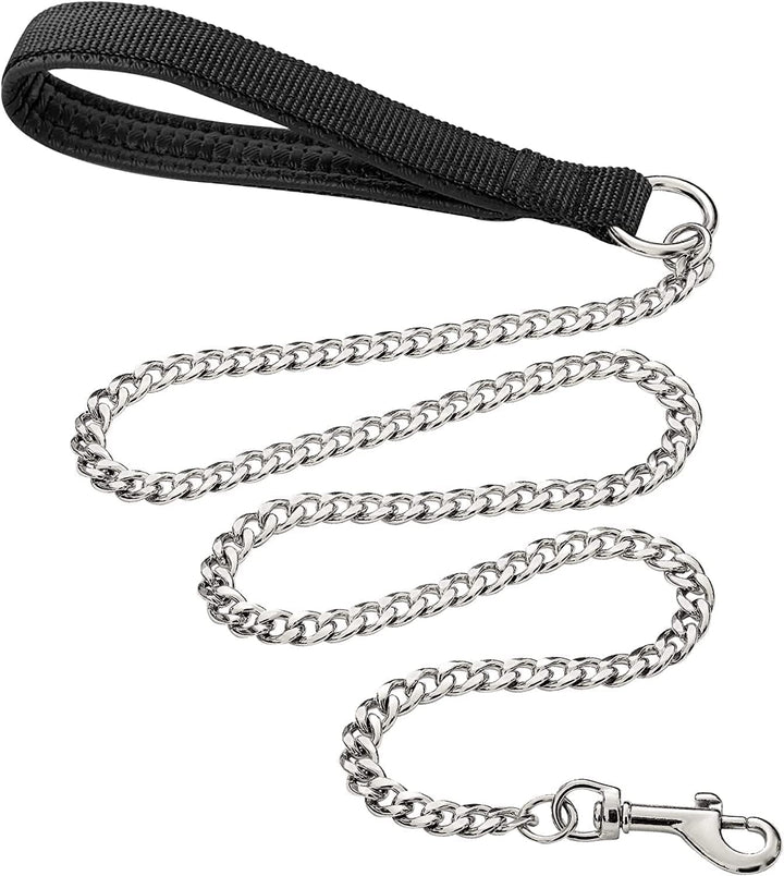 YKISIL: cadena de perro con mango cómodo para paseos diarios.