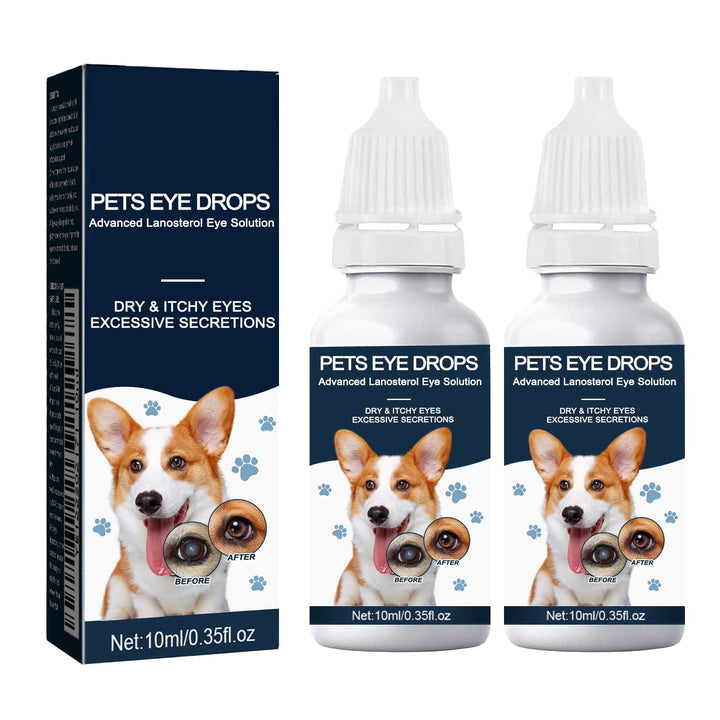 Gotas oculares Yocisku para perros para apoyar la claridad visual