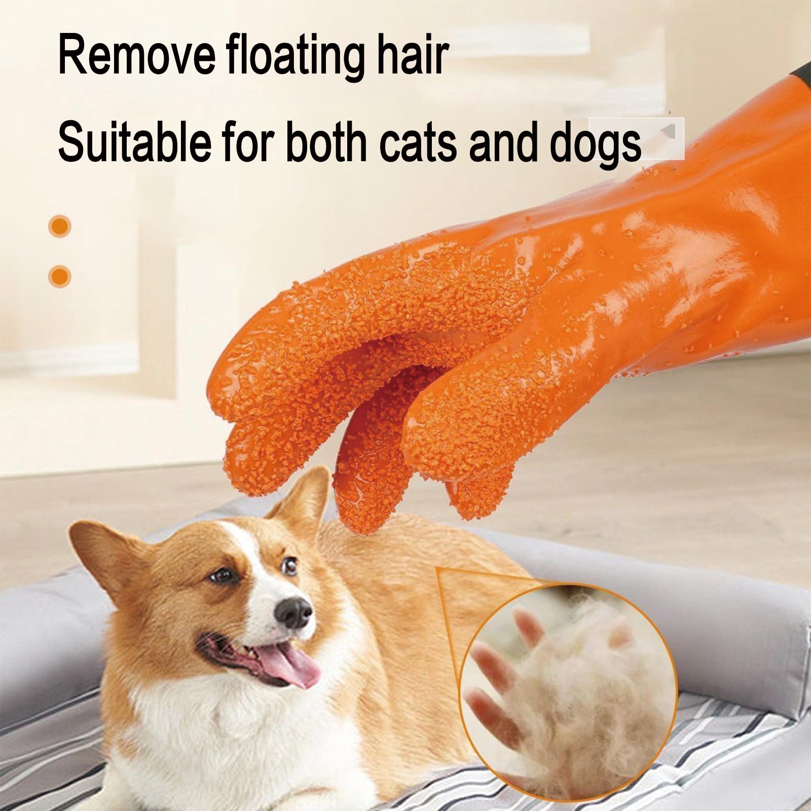 YOFANG con partículas suaves para remover pelo de mascotas