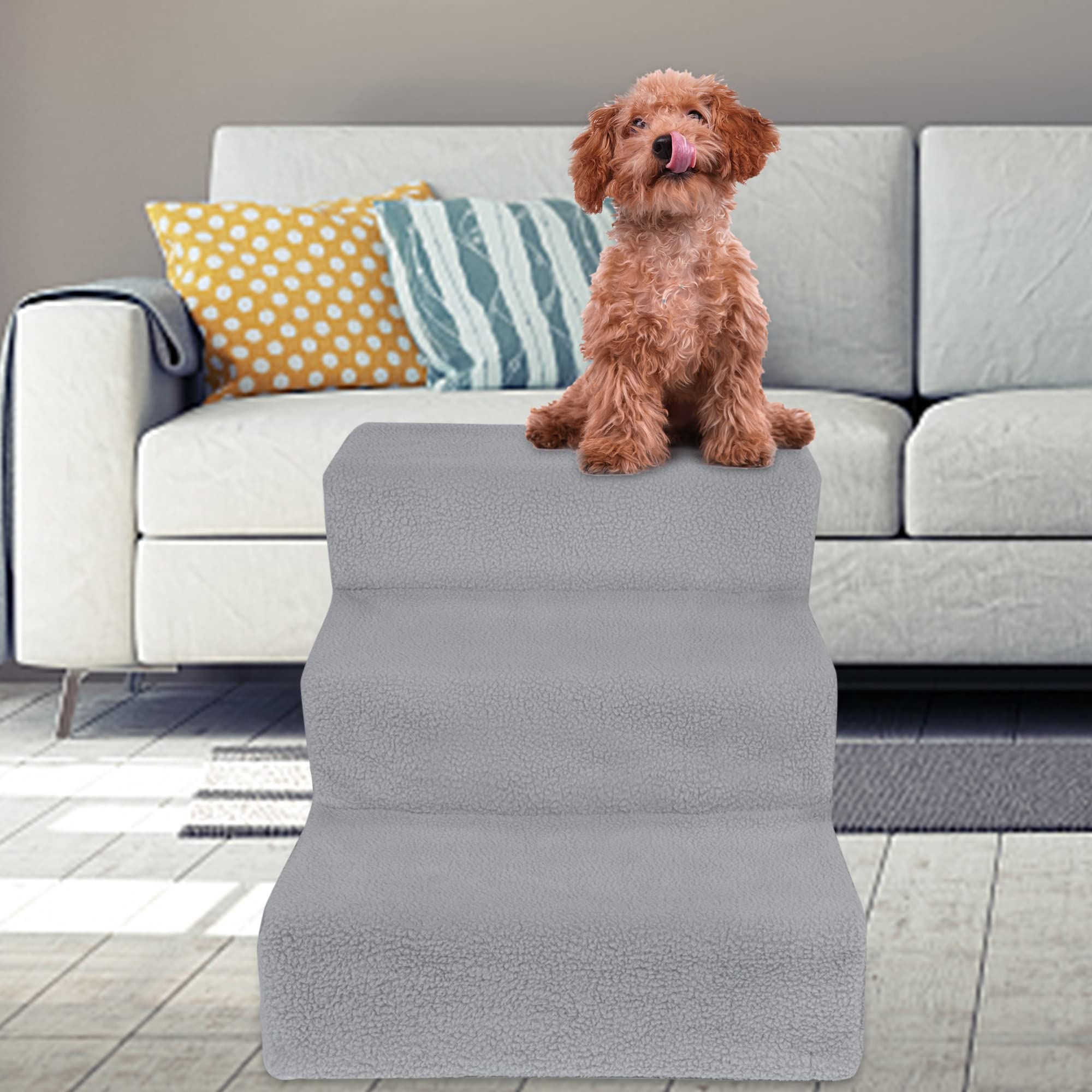YOFIT Doggy Steps: acceso cómodo a cama y sofá.