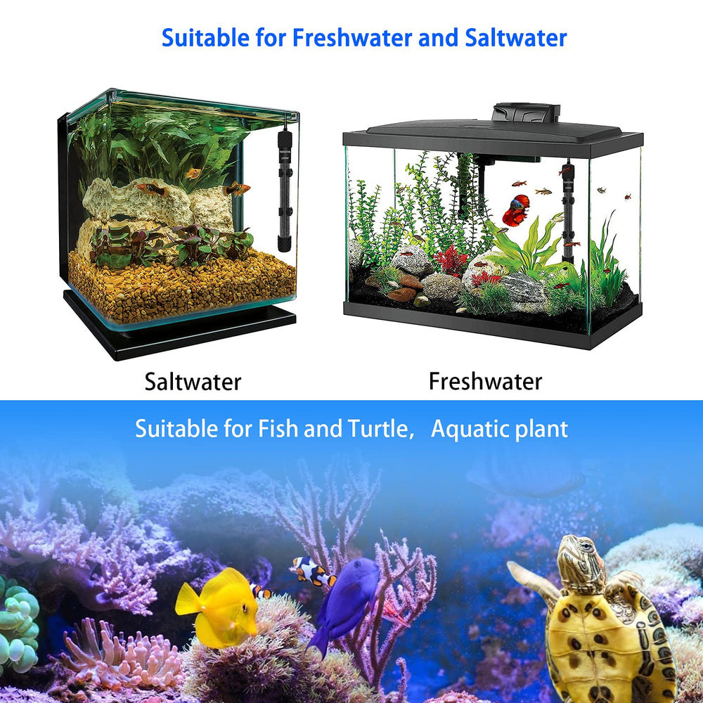 Apto para agua dulce y salada, compatible con varias especies