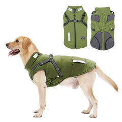 Chaqueta Yoheueoa para perros con forro polar cálido.