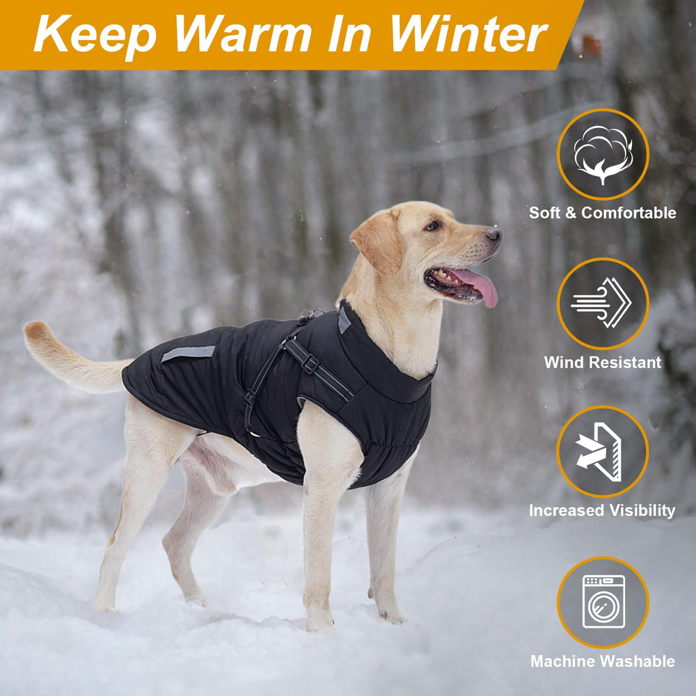 Exterior impermeable de la chaqueta Yoheueoa para días de lluvia o nieve.