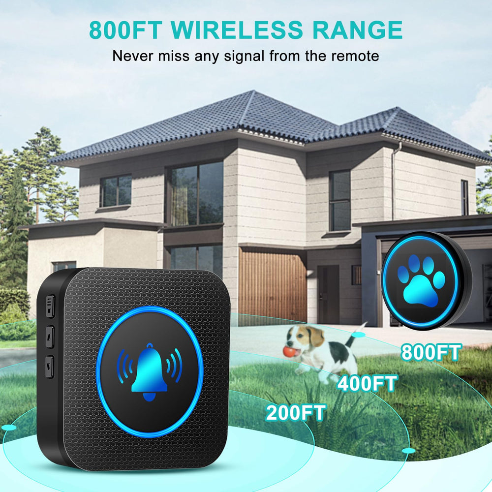 Timbre impermeable IP65 de Yoiilifee para uso exterior.