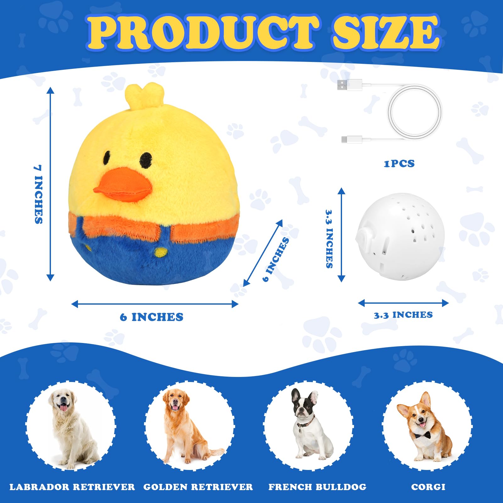 Regalo ideal para perros masticadores yonlit, divertido y práctico.